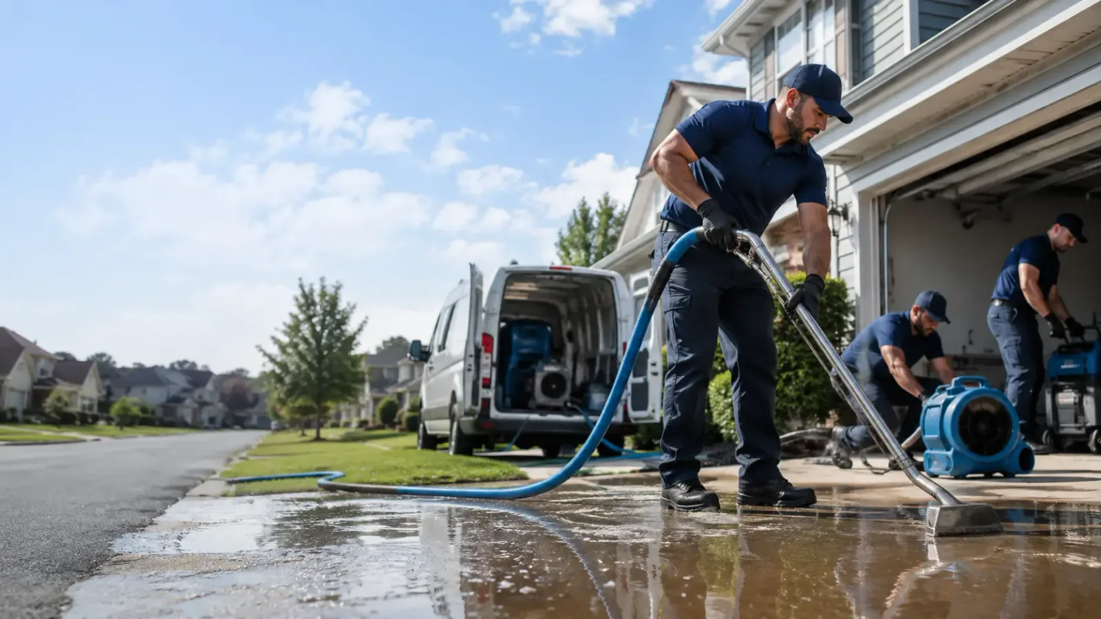Flood Damage Restoration in Denver, IN